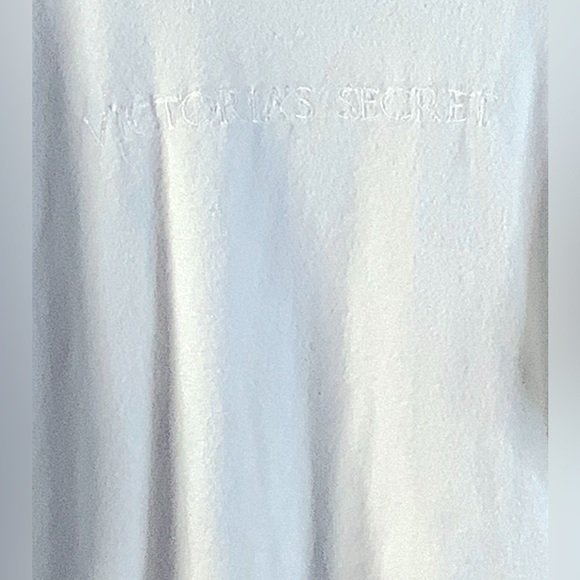 Victoria Secret Authentic Country Trademark Terry Cloth Drawstring Top Medium Sz - Picture 5 of 11